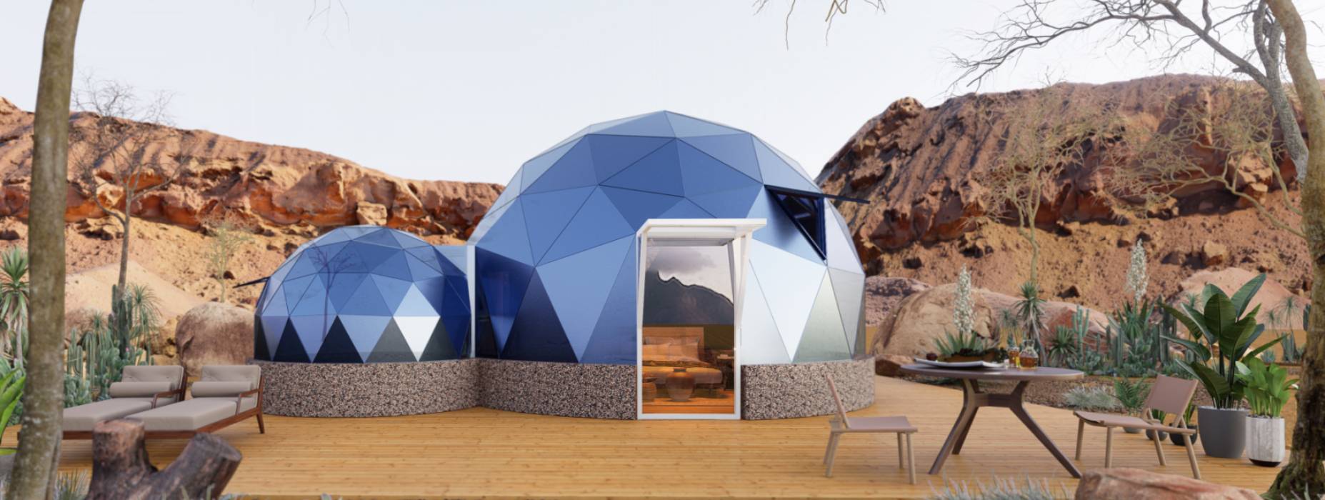 武汉球形智能光伏玻璃星空房